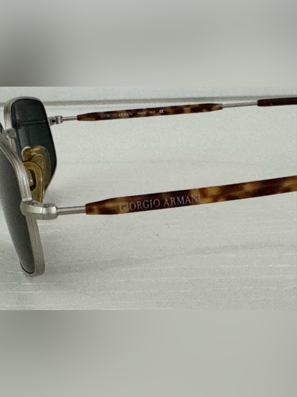 🇮🇹🕶️Vintage Giorgio Armani Men’s Unisex Sunglasses Italy 🇮🇹 🕶️ - Picture 8 of 16